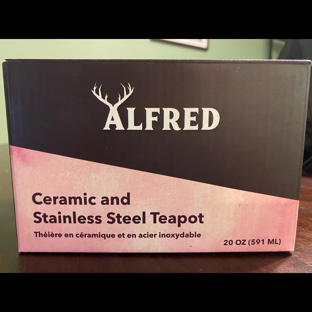 Alfred Ceramic Stainless Steel Teapot - Picture 3 of 6